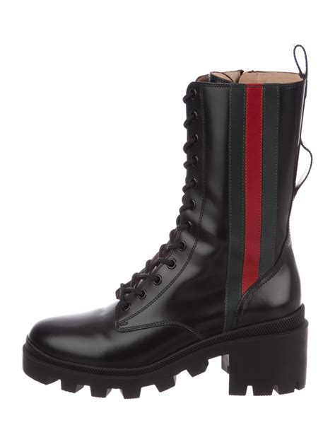 trip combat boot gucci